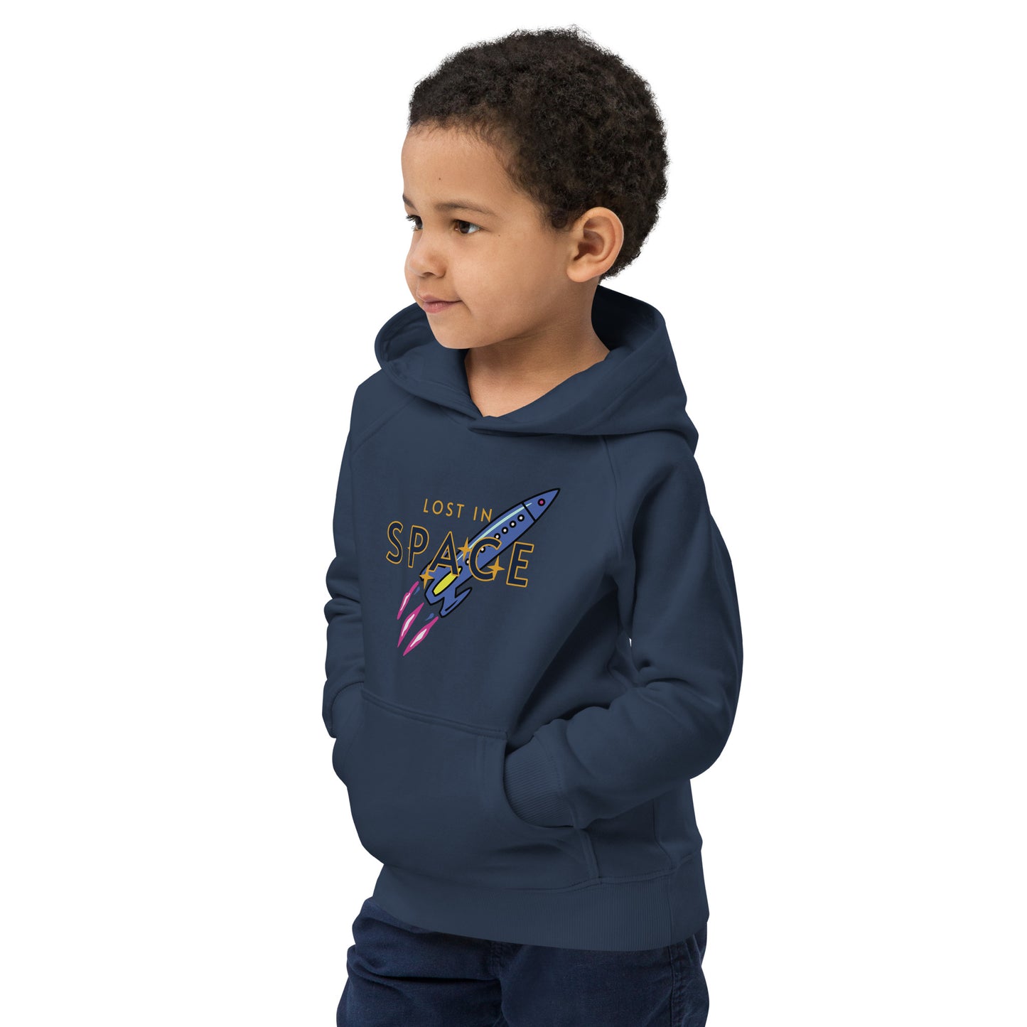 "Space" children's hoodie (ecological)