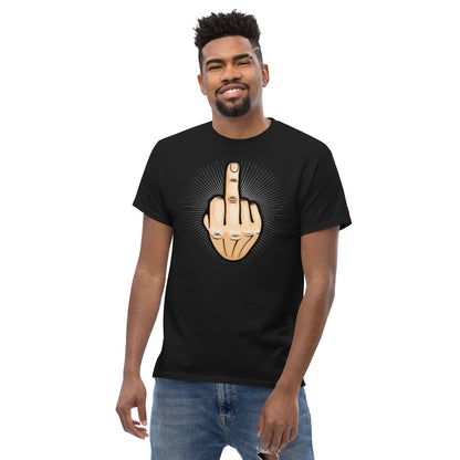 "Middle finger" men's t-shirt