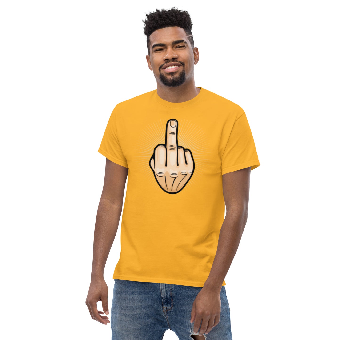 "Keskisormi" miesten t-paita
