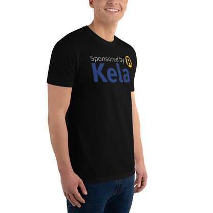 „Sponsored by Kela“ Herren-T-Shirt