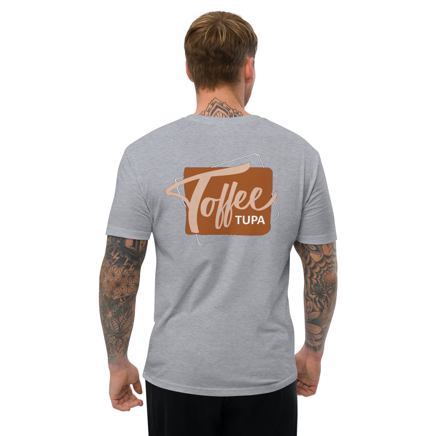 "Toffeetupa" premium t-shirt, embroidery + printing