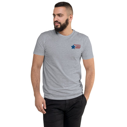 „Freedom“ Herren T-Shirt (tailliert)
