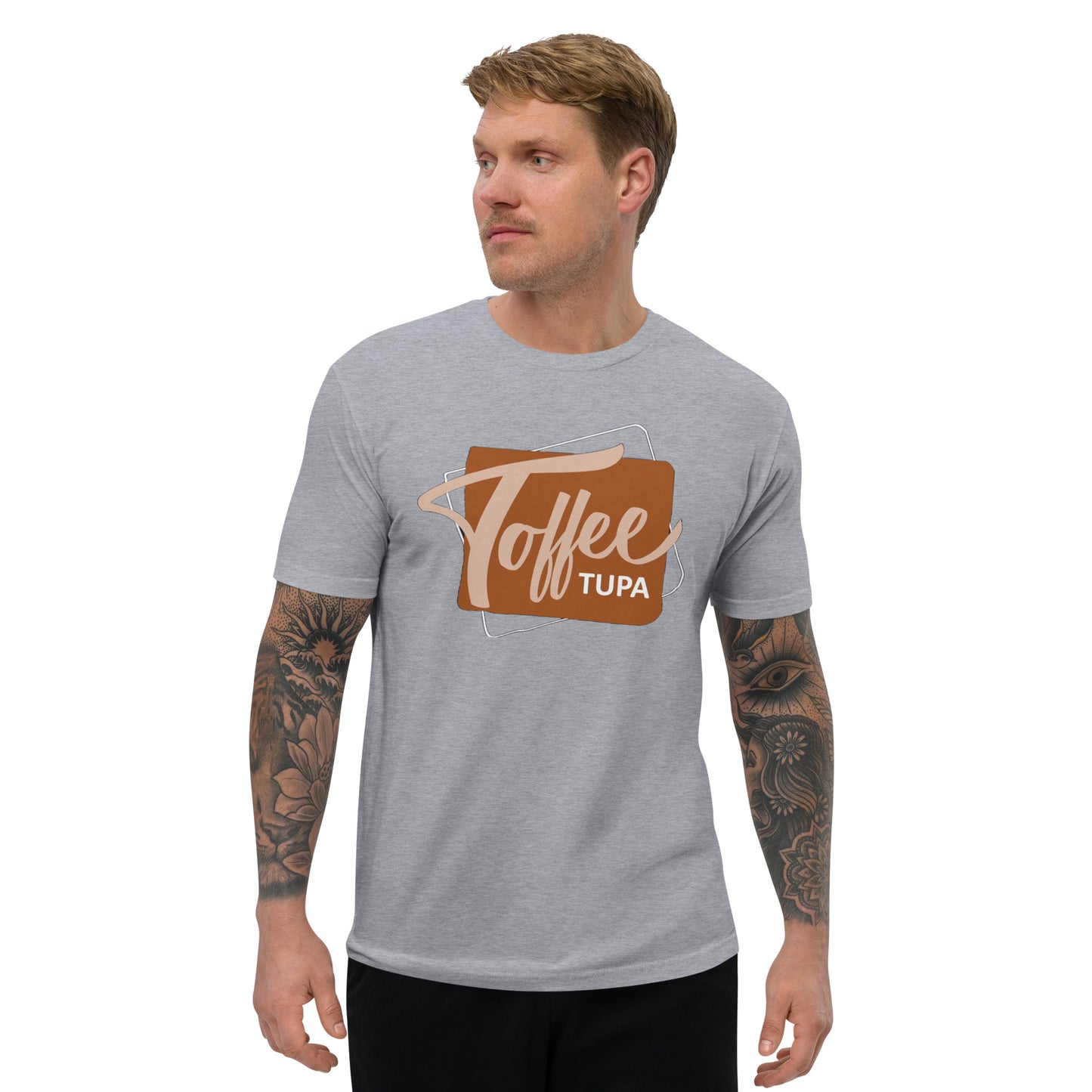 "Toffeetupa" premium t-shirt, with print