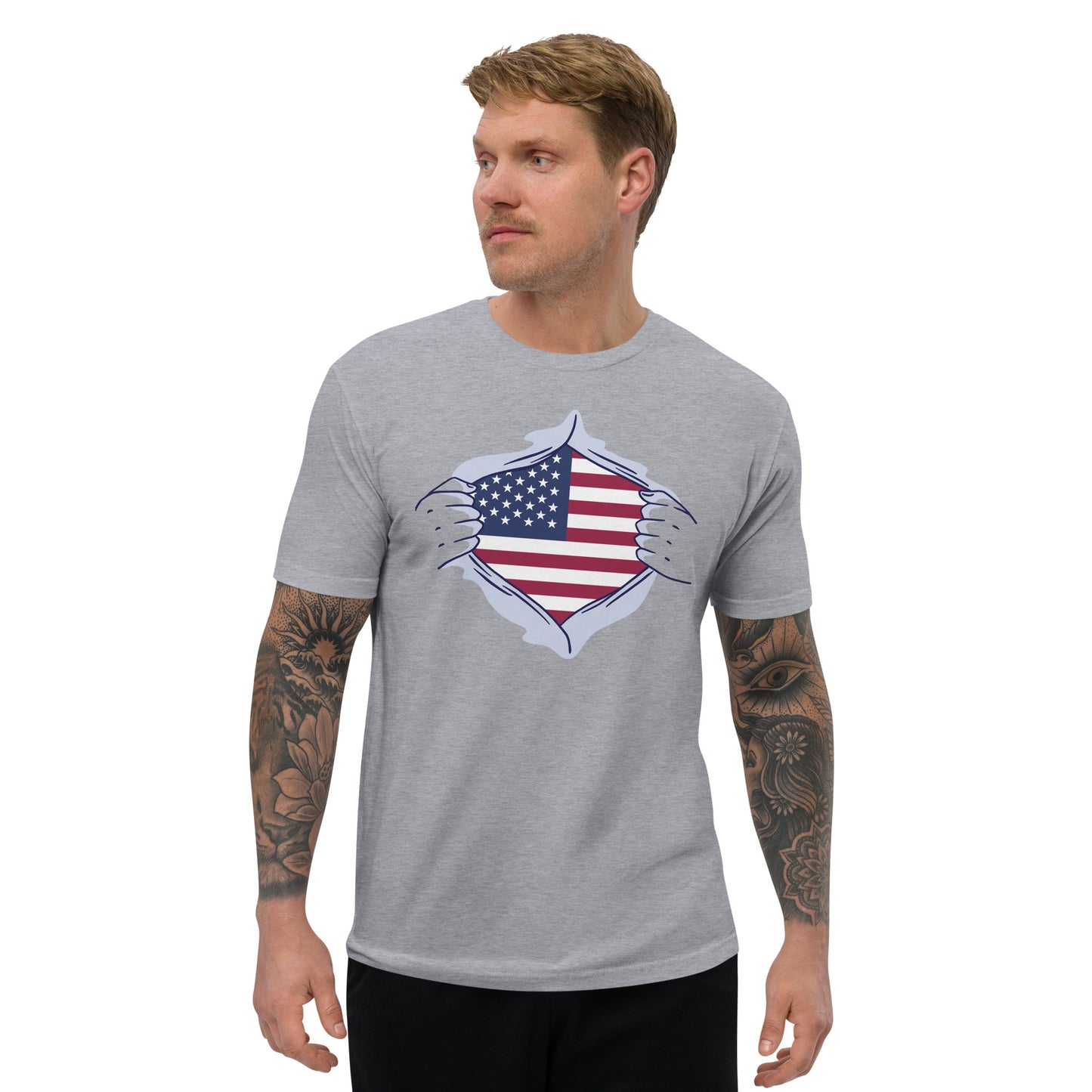 "USA" men's t-shirt