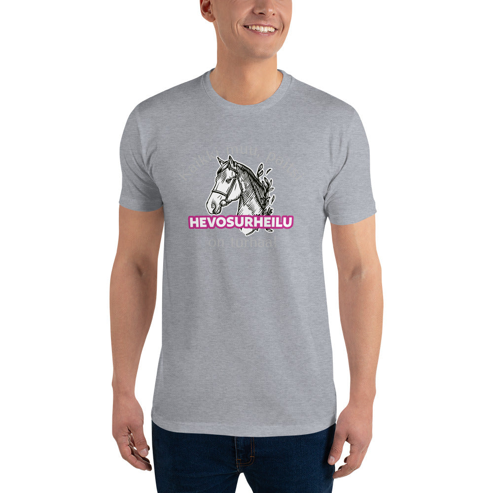 hevosurheilu t-paita lahjaksi