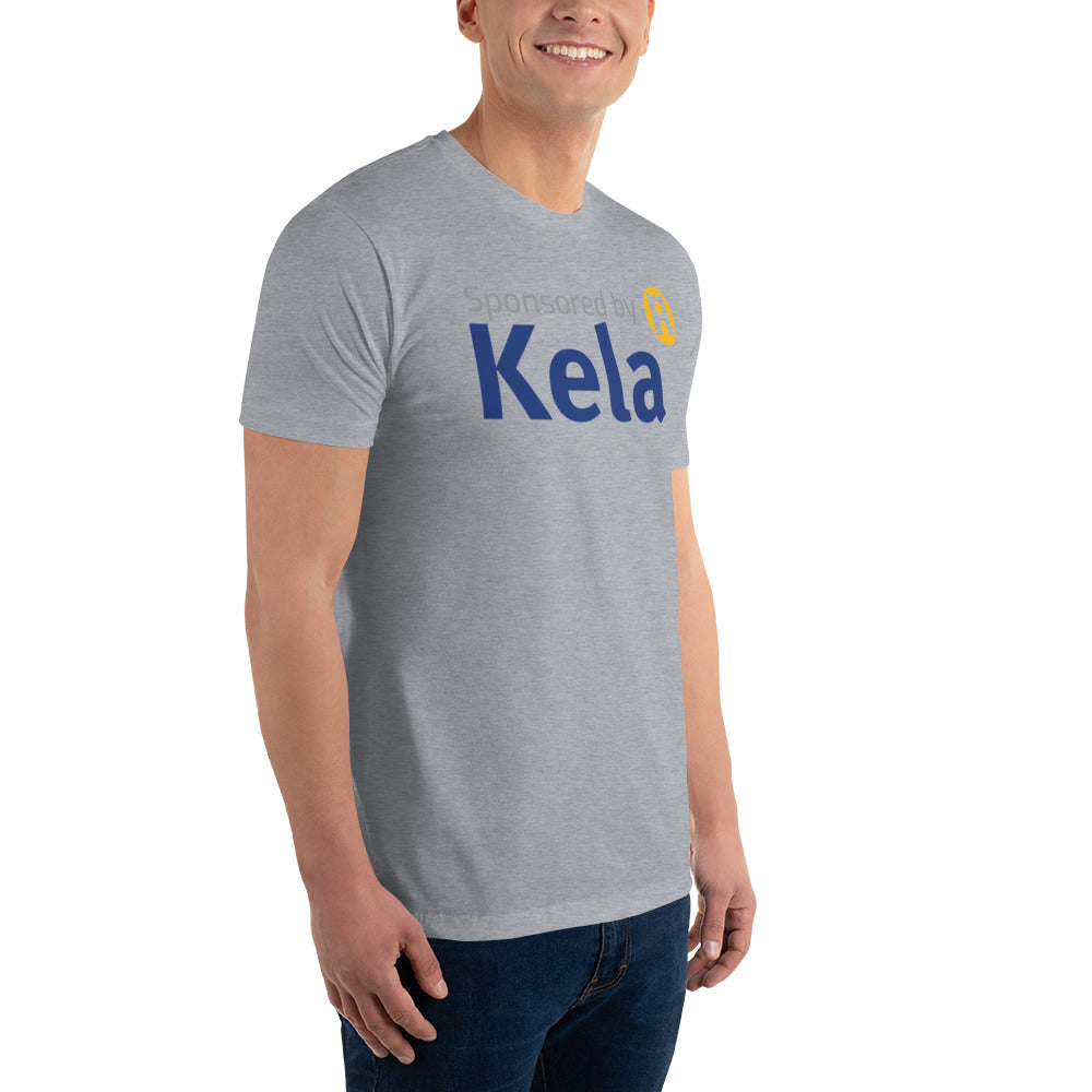 „Sponsored by Kela“ Herren-T-Shirt