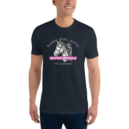 hevosurheilu t-paita lahjaksi