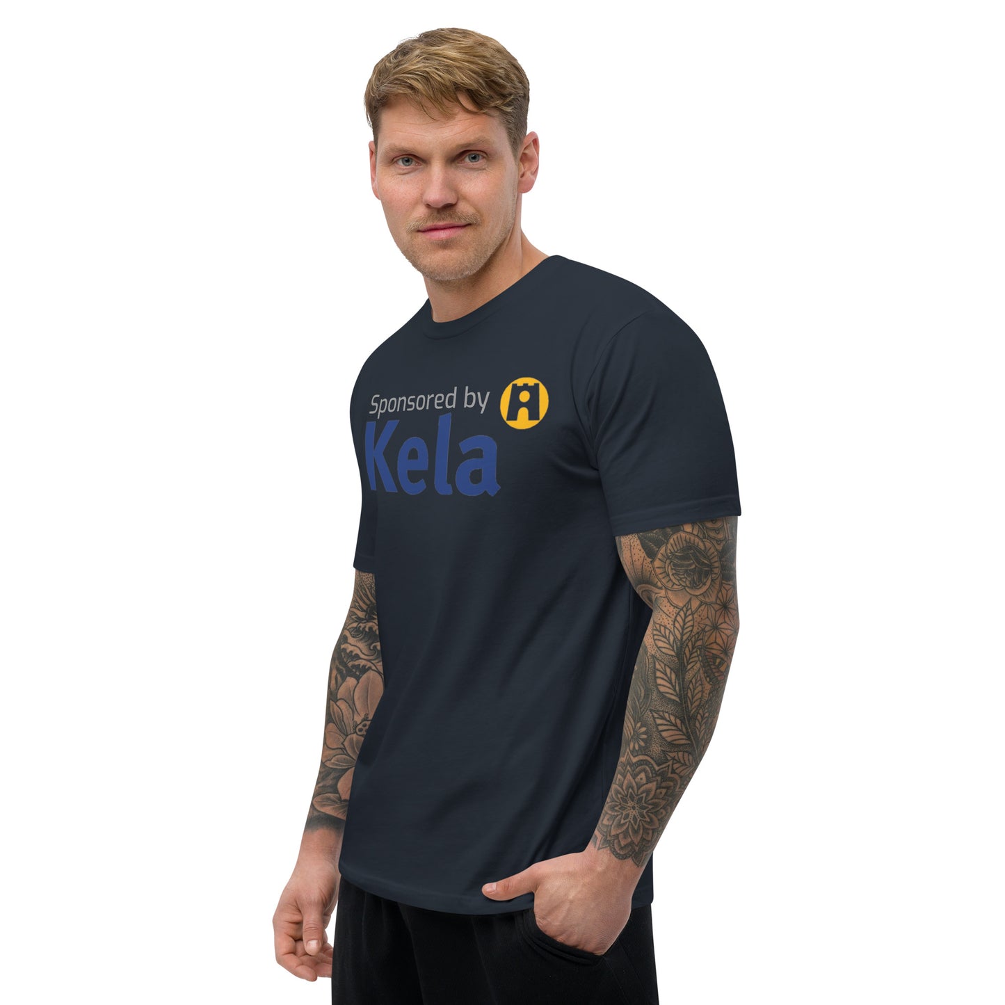 „Sponsored by Kela“ Herren-T-Shirt