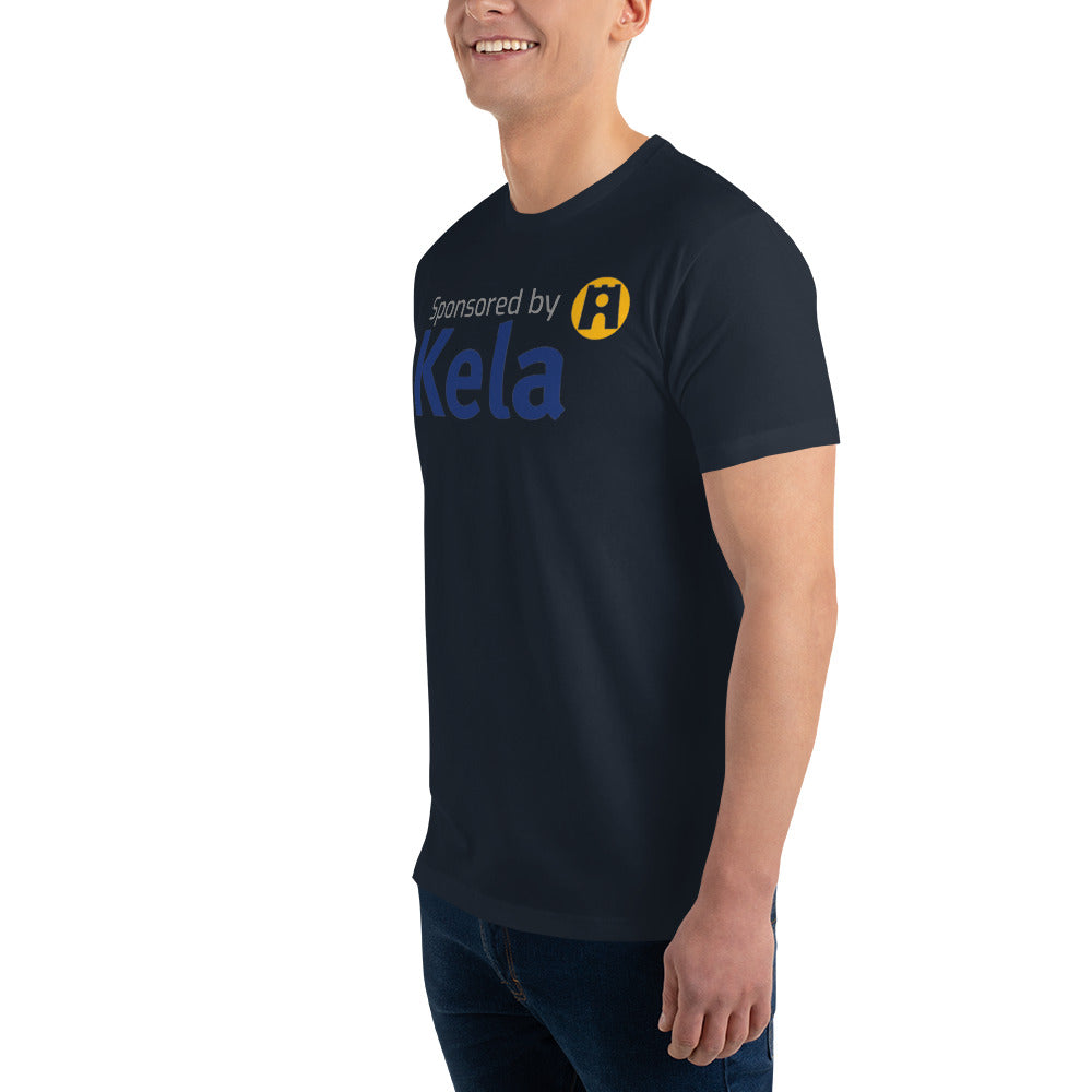 „Sponsored by Kela“ Herren-T-Shirt