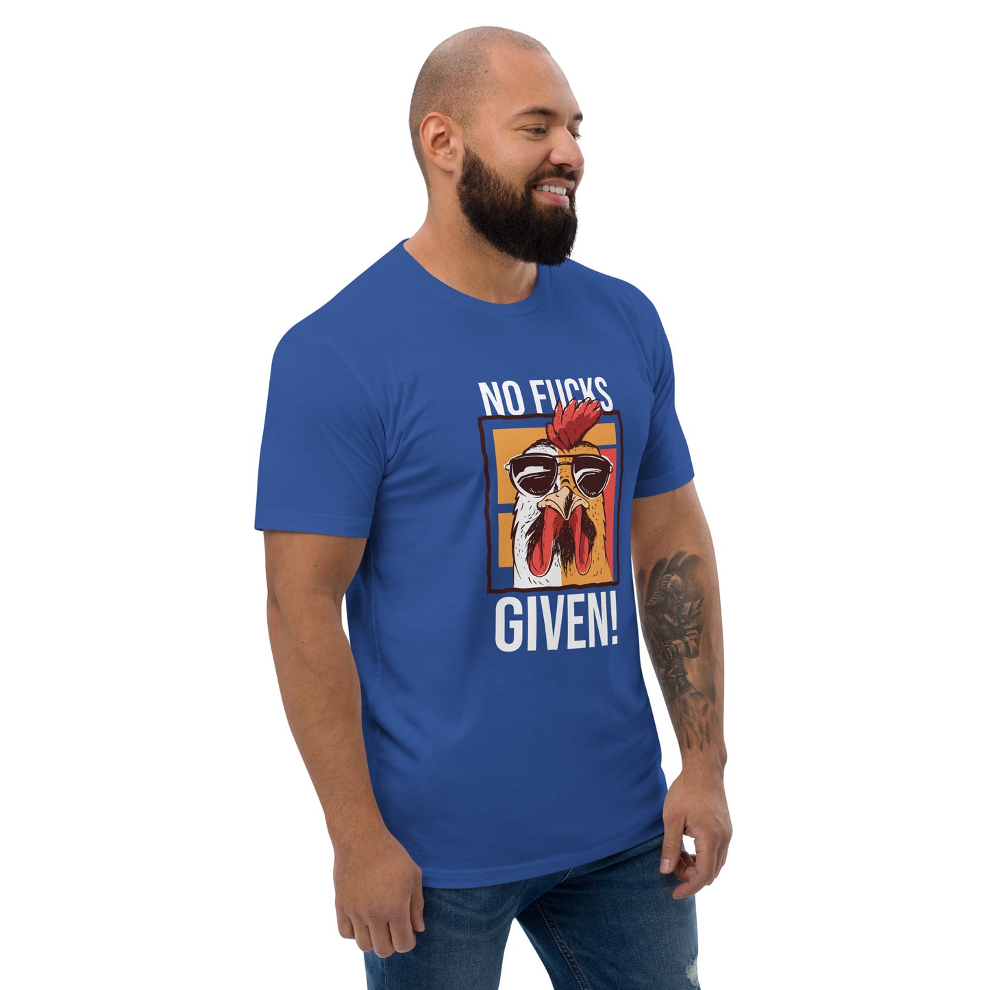 "No fucks given" miesten t-paita