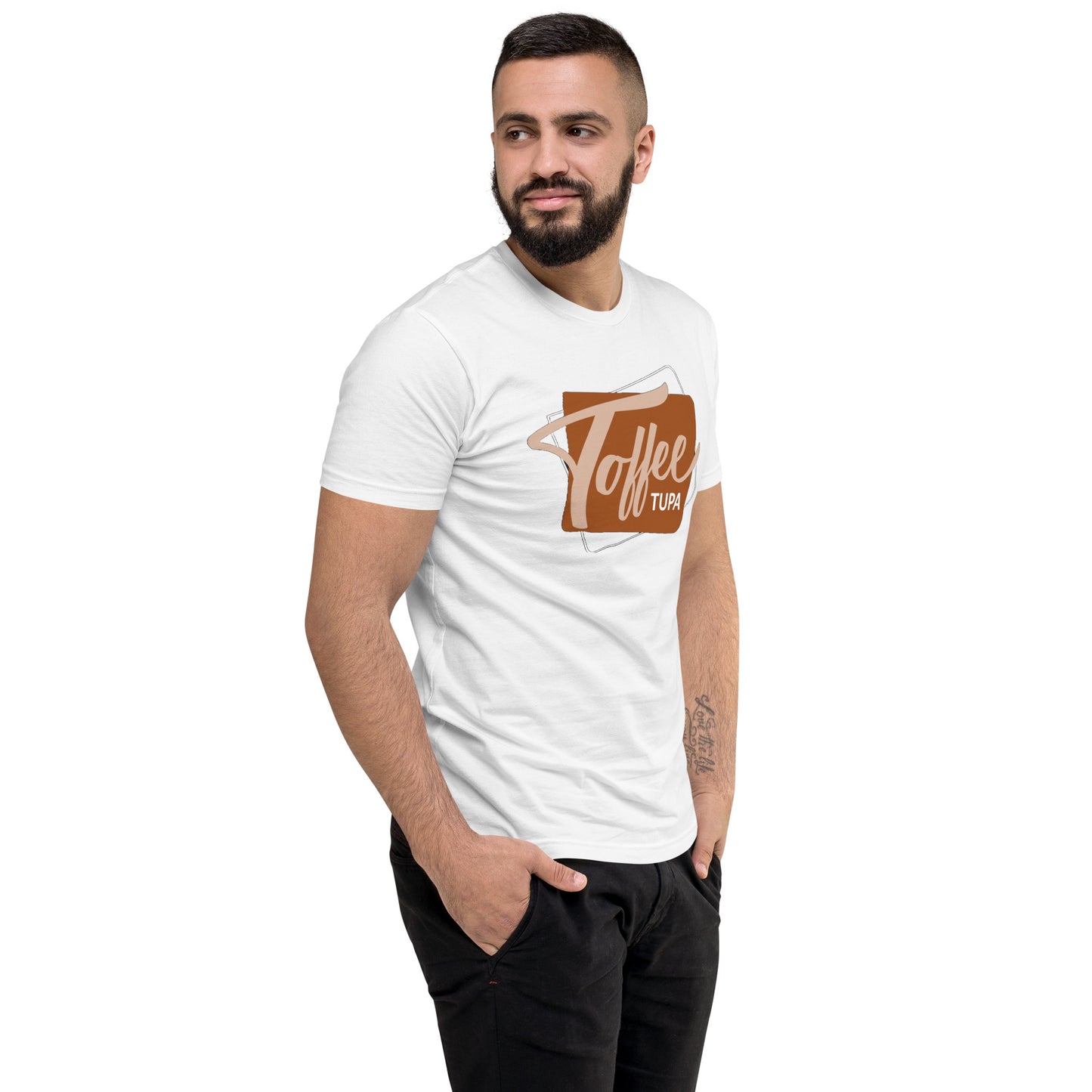 „Toffeetupa“ Premium-T-Shirt, mit Aufdruck