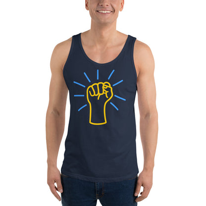 "Support Ukraine" men's sleeveless shirt