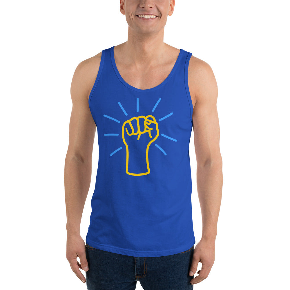 "Support Ukraine" men's sleeveless shirt