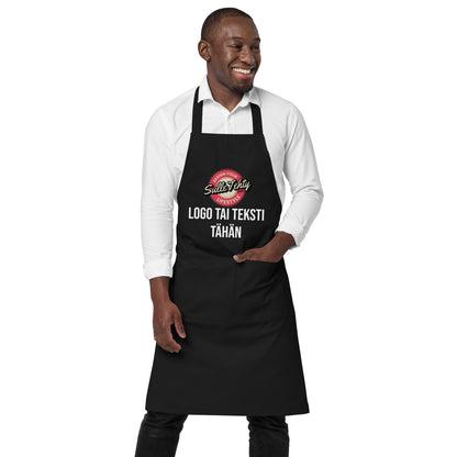 Apron with DTG printing or embroidery (ecological)