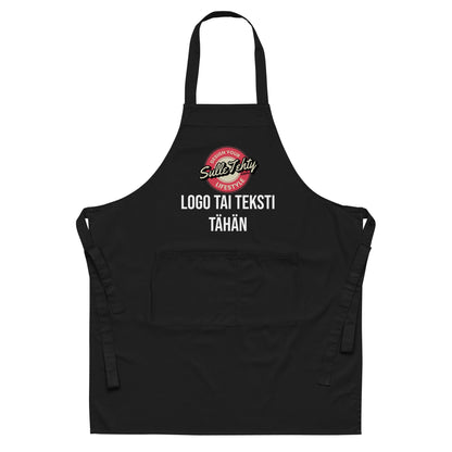 Apron with DTG printing or embroidery (ecological)