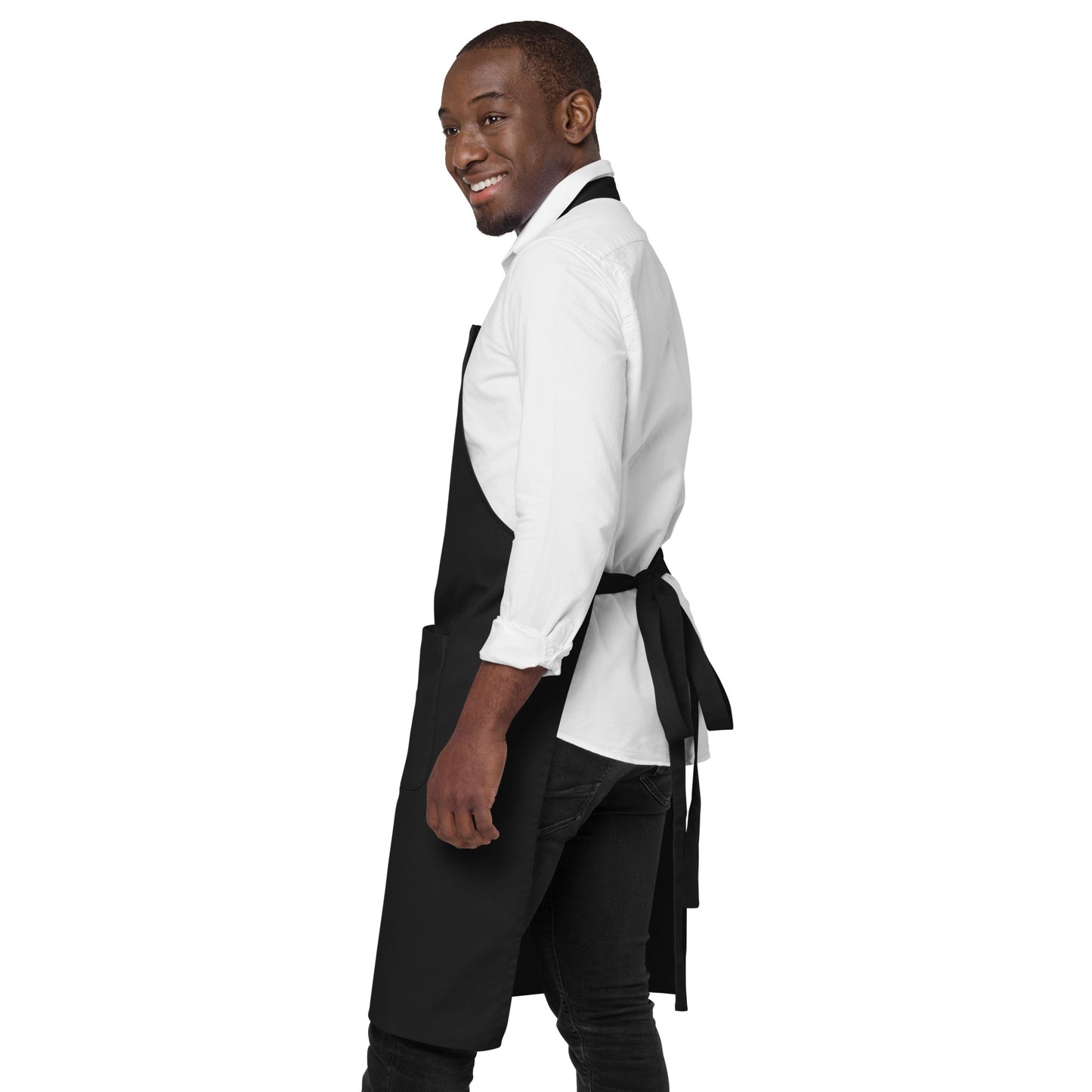 Apron with DTG printing or embroidery (ecological)