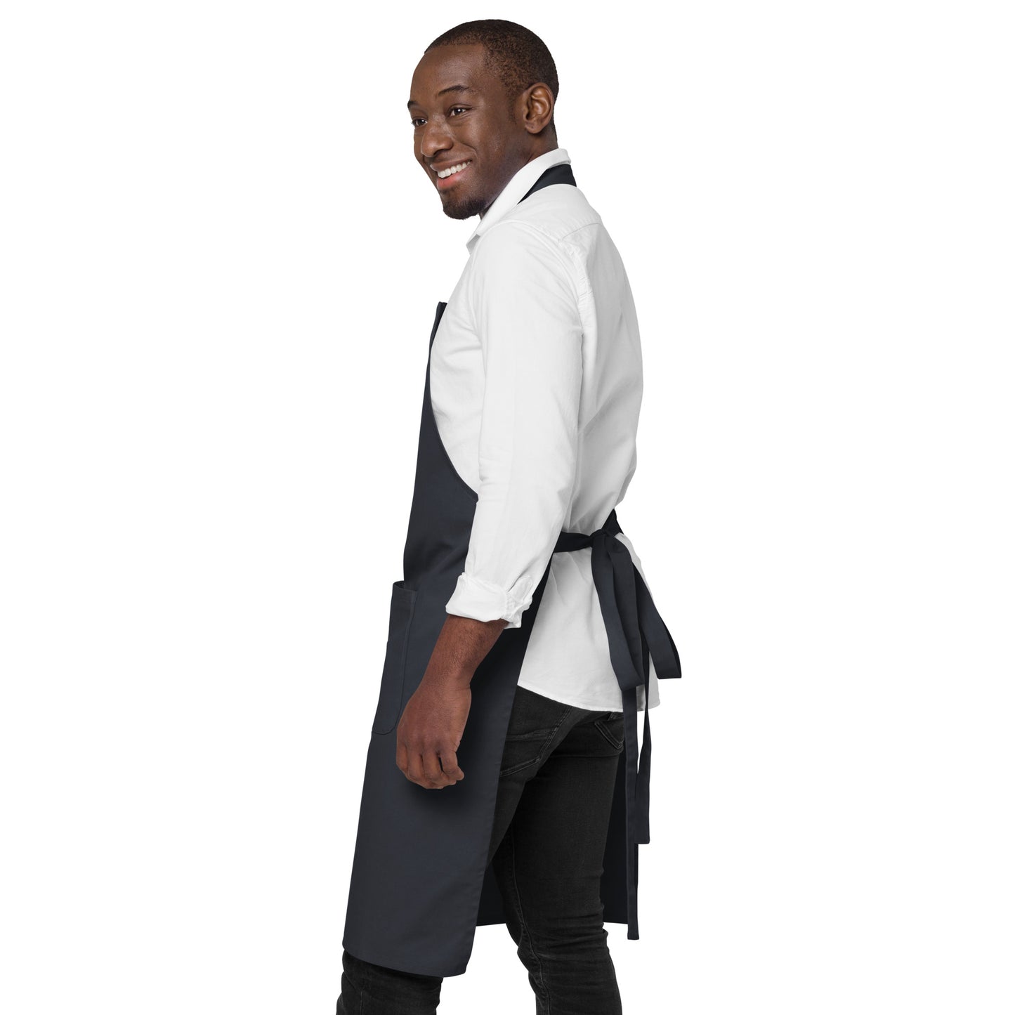 Apron with DTG printing or embroidery (ecological)