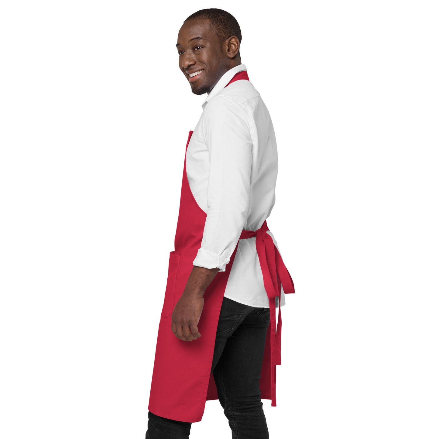 Apron with DTG printing or embroidery (ecological)