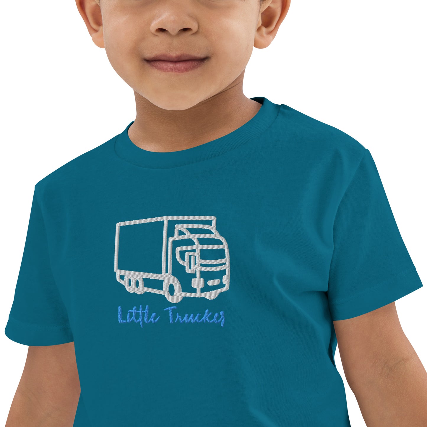 "Little trucker" lasten t-paita (ekologinen)