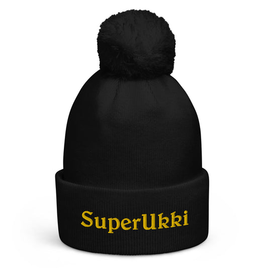„SuperUkki“ Mütze mit Quaste (Facebook-Anfrage)