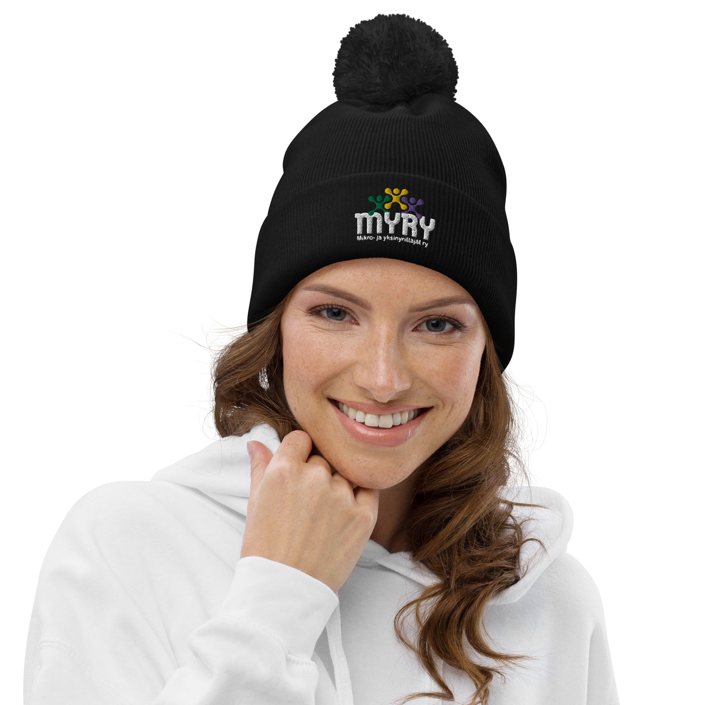 "MYRY" beanie with tassel