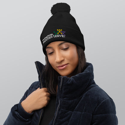 "Entrepreneur, otherwise healthy" beanie with tassel (MyRy)