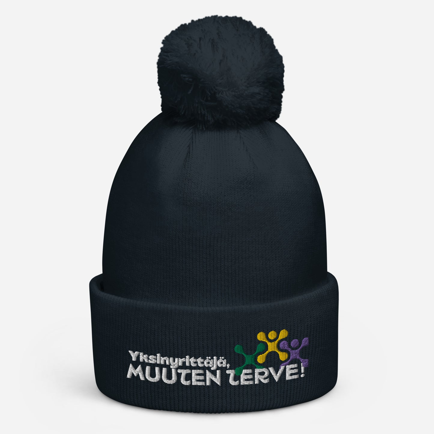 "Entrepreneur, otherwise healthy" beanie with tassel (MyRy)