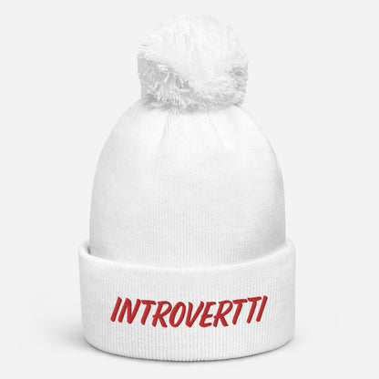 "Introvertti" pipo tupsulla (Facebook-toive)
