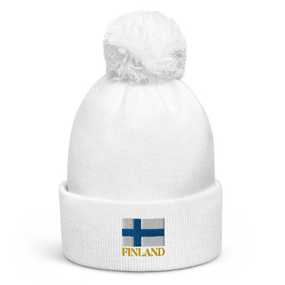 Mütze „Finnland“ mit Quaste