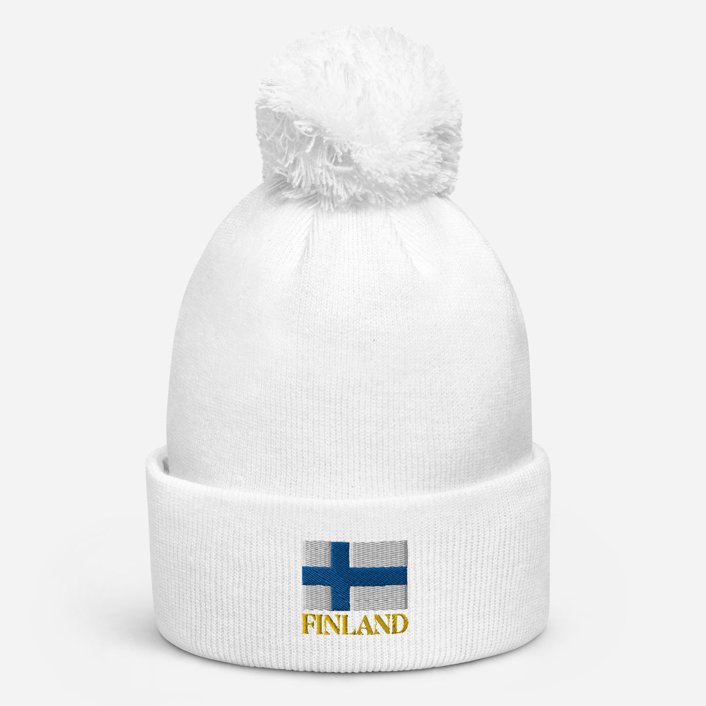 "Finland" beanie with tassel
