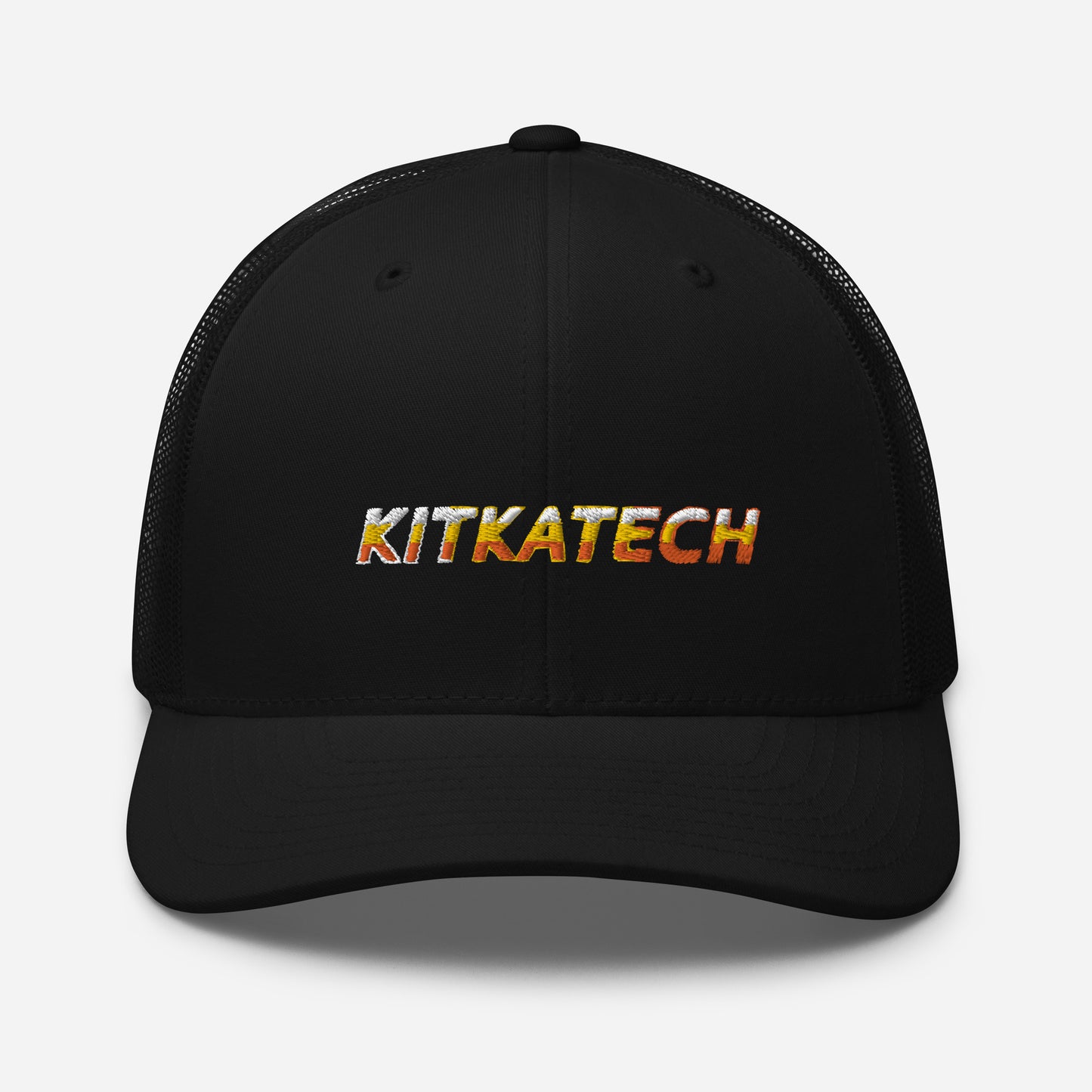 "Kitkatech" trucker lippis (pelkkä teksti)