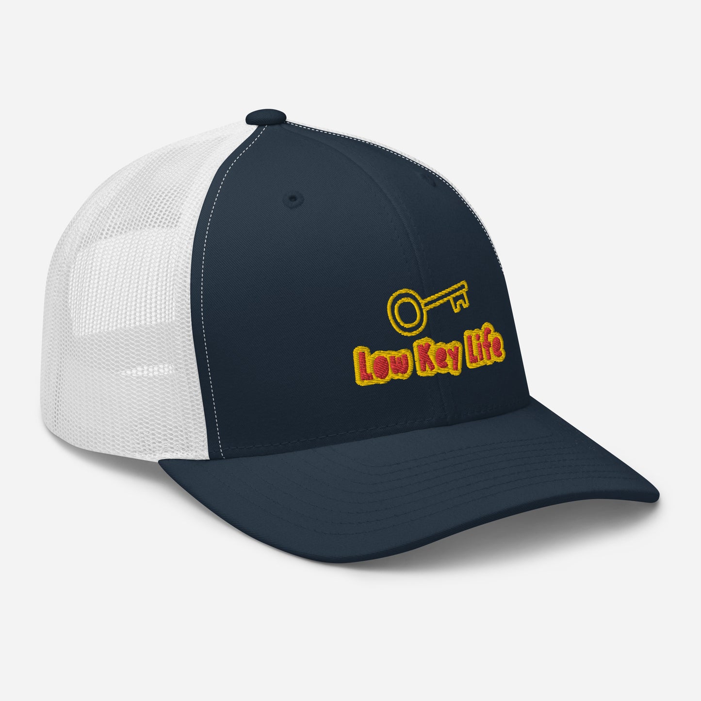 "Low key life" trucker cap