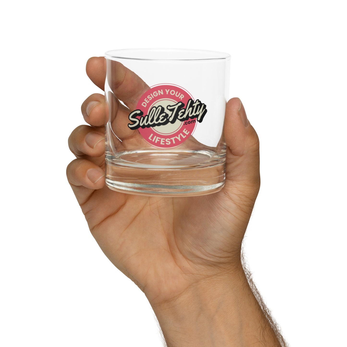 Whiskyglas mit Logo, Bild oder Text