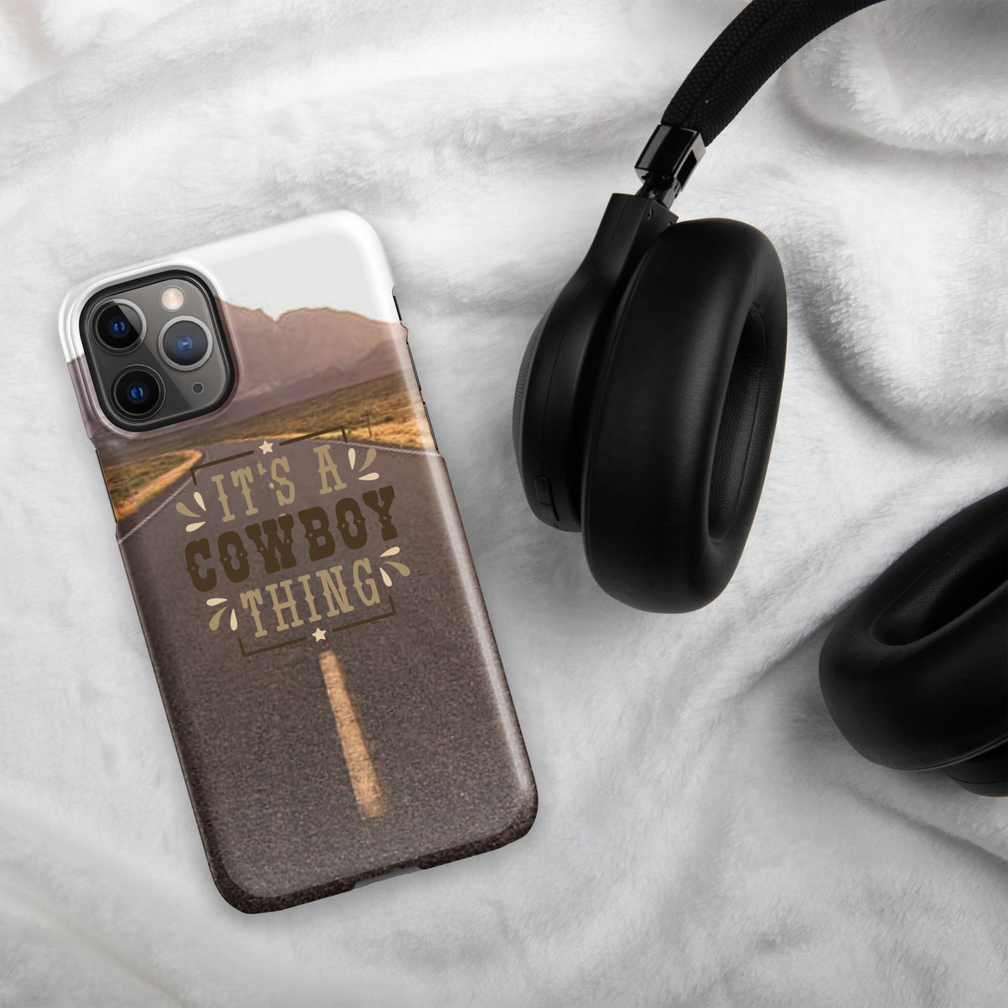 "Cowboy Thing" iPhone® snap protective case