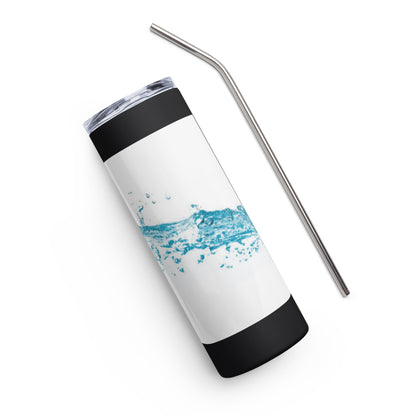 "Water mug" drinking mug, stainless steel 600ml (Facebook wish)