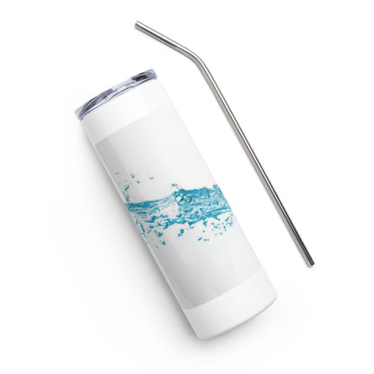 "Water mug" drinking mug, stainless steel 600ml (Facebook wish)