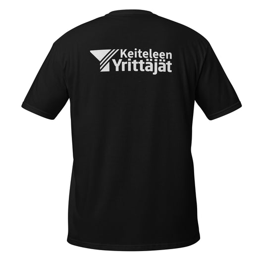 "Keiteleen Yrittäjät" unisex t-paita (logo selässä)