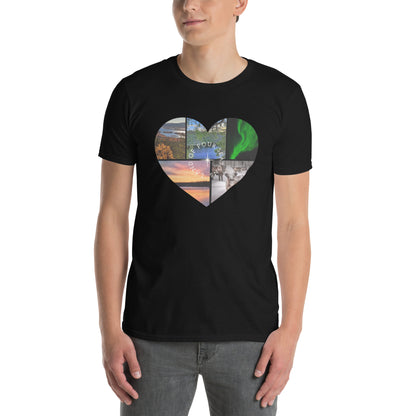 "Land of Four Seasons" unisex t-shirt