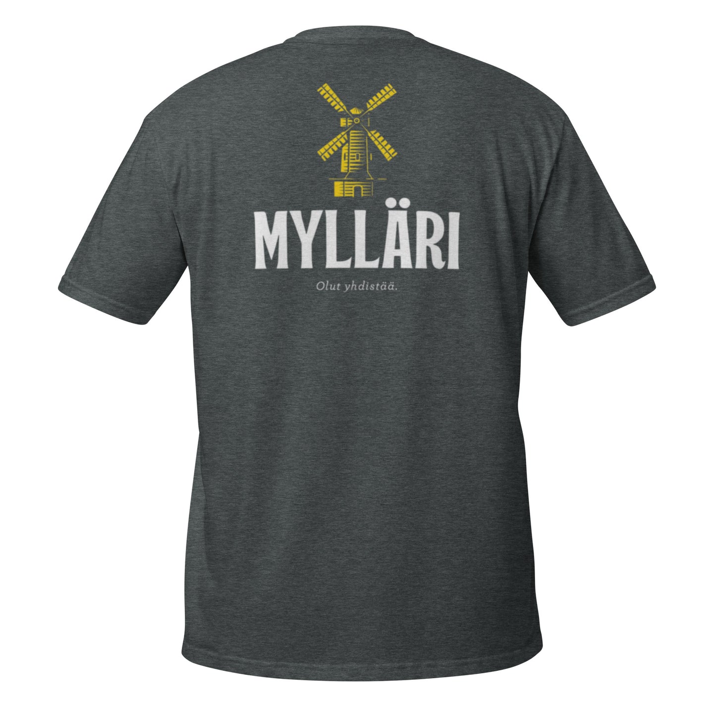 "Mylläri" unisex t-paita (etu- ja selkäprintti)