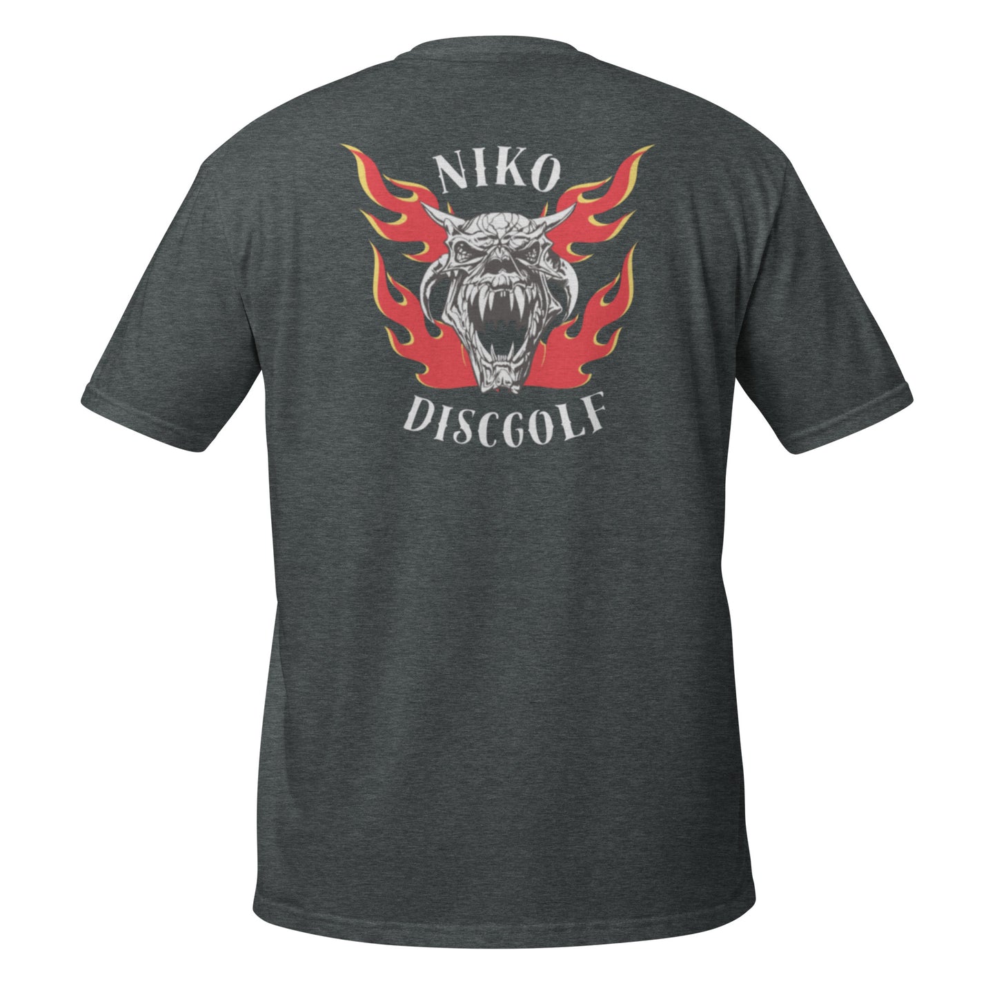 „Niko Discgolf“ T-Shirt (Logo auf Brust + Rücken)