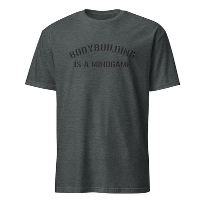 "Bodybuilding" t-paita (teksti edessä + logo selässä)