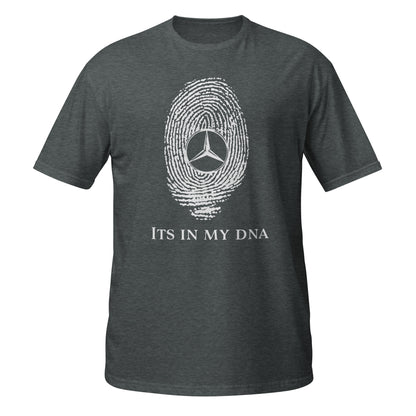 "Its in my DNA" t-shirt (white logo) 