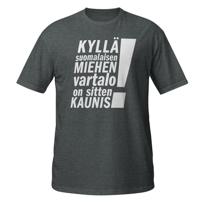 "Body of a Finnish man" t-shirt 