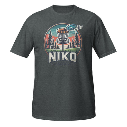 "Niko Discgolf" t-paita (iso logo edessä)