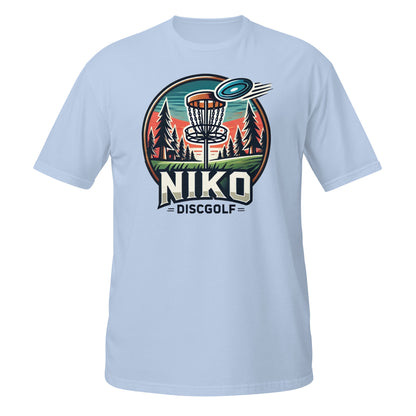 "Niko Discgolf" t-paita (iso logo edessä)