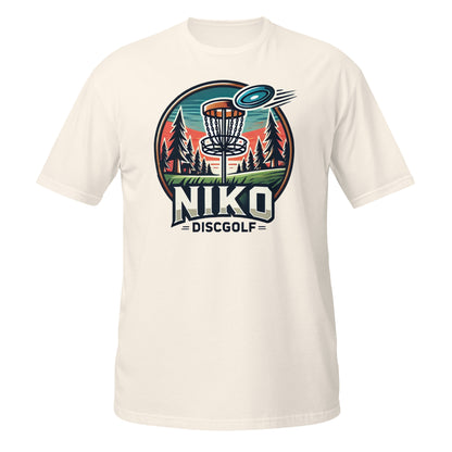 "Niko Discgolf" t-paita (iso logo edessä)