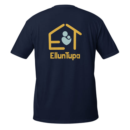 "EllunTupa" unisex t-shirt (back print)