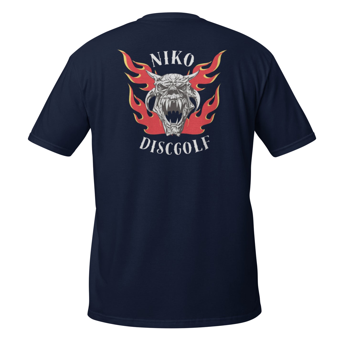 „Niko Discgolf“ T-Shirt (Logo auf Brust + Rücken)