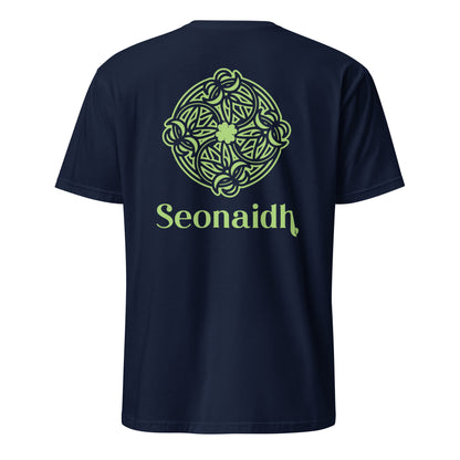 "Seonaidh" unisex t-paita (etu- ja selkäprintti)