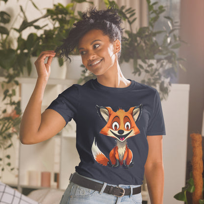 Unisex-T-Shirt „Fox“.